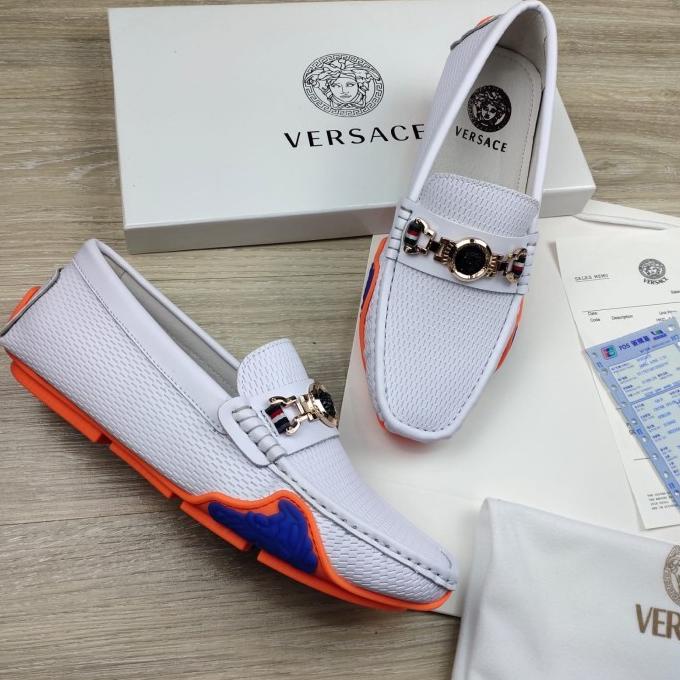 SEPATU BRANDED PRIA TERBARU  SEPATU PRIA IMPORT SEPATU LOAFERS BRANDED MIRROR KULIT H EL09I09A82L