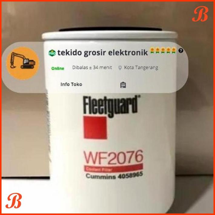 WF 2076 WF2076 WF-2076 FILTER FLEETGUARD WF 2076 WF2076 WF-2076 [TOEL]