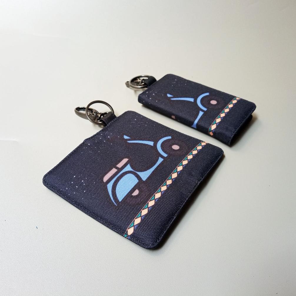 Laris Gantungan Kunci Motor Vespa Dompet Stnk Mobil