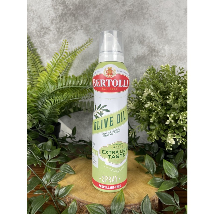 

Bertolli Extra Light O Oil Spray 145 Ml / Nyak Zaitun Spray