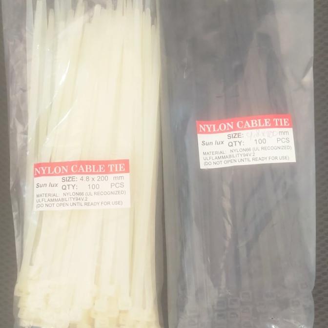 

hanya disini] Kabel Ties / Cable Tie 4,8mm x 200mm