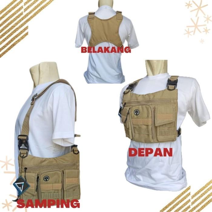 Tas Dada Tactical Militer Army Pria