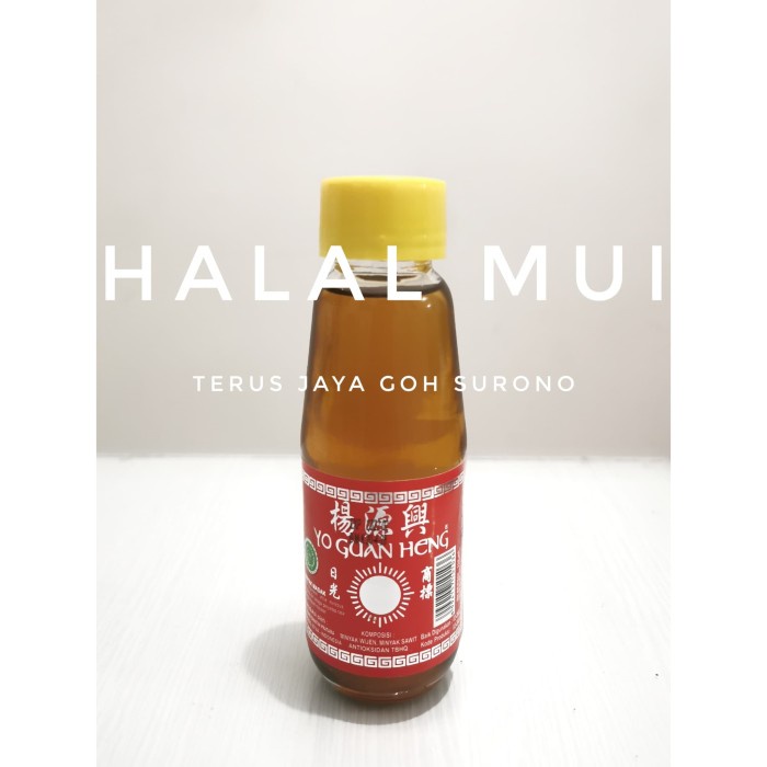 

Minyak Wijen Halal Minyak Wijen Matahari YO GUAN HENG Sesame Oil 110ml