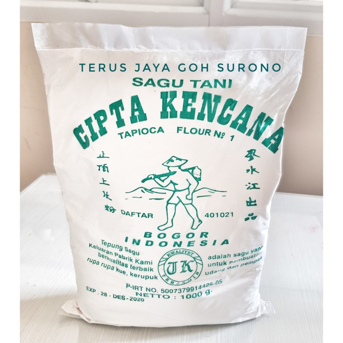 

Sagu Tani Cipta Kencana 1 Kg