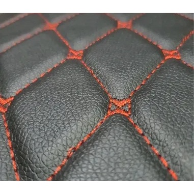 COVER DASHBOARD KULIT PREMIUM MODEL WAJIK MOBIL CALYA-SIGRA - Benang Merah, CALYA