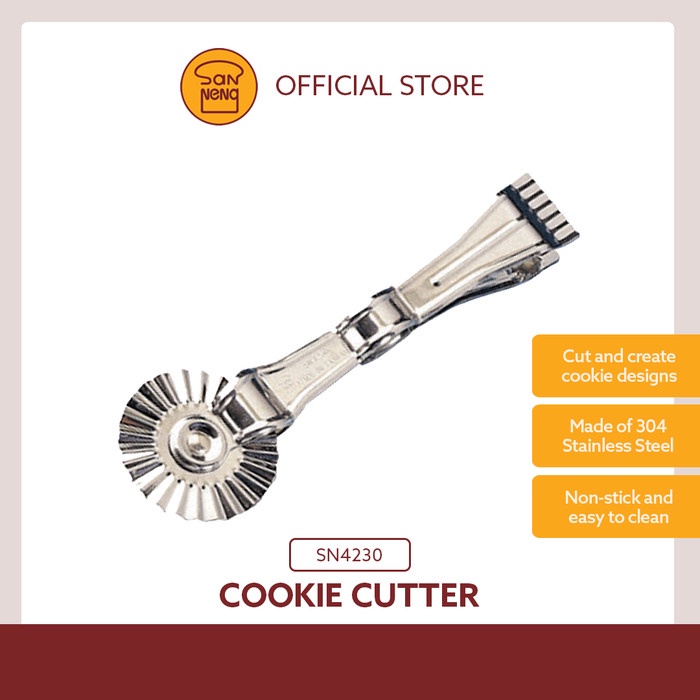 

Sanneng SN4230 - Cookie Cutter (Electrolysis) Stainless Steel 20.3cm