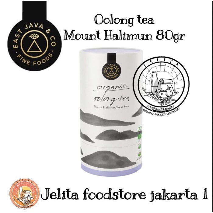 

East Java & Co Organic Medium Oolong Tea Rolled Mount Halimun Java 80g