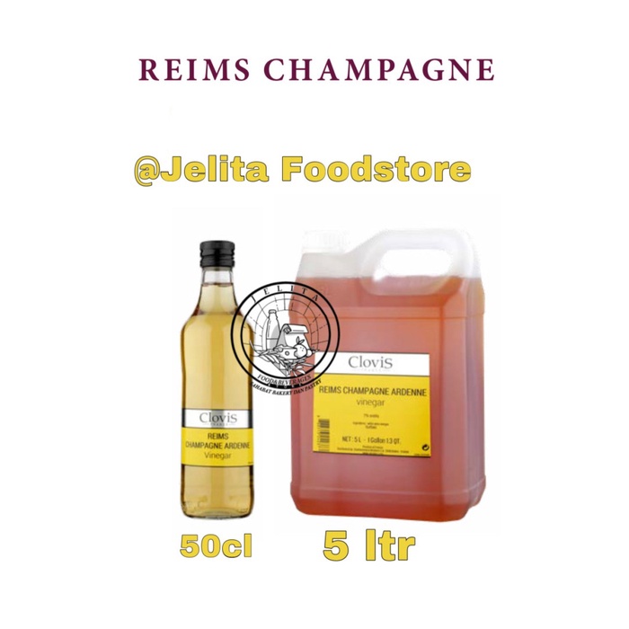 

Clovis Reims Champagne vinegar 50cl - cuka