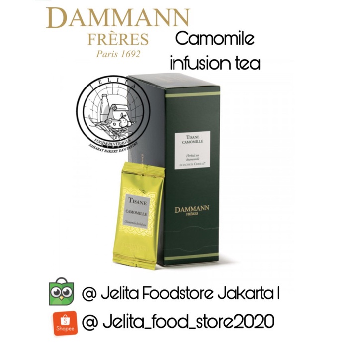 

Dammann Crystal Herbal Infusion bags Camomille 24pcs (DAM8056)