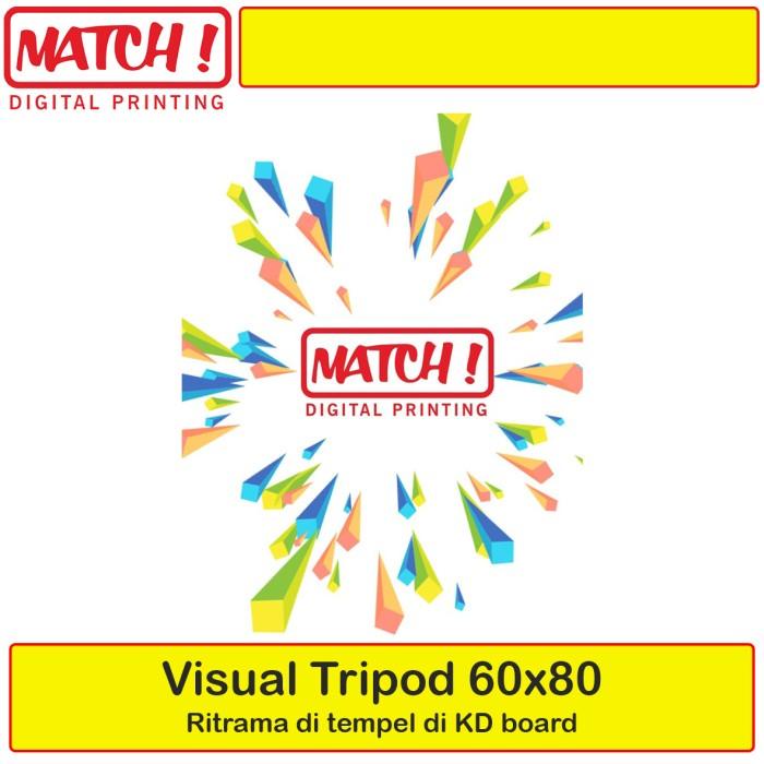Jilid Cetak Banner 60X80 Untuk Tripod Murah, Ritrama + Kdboard