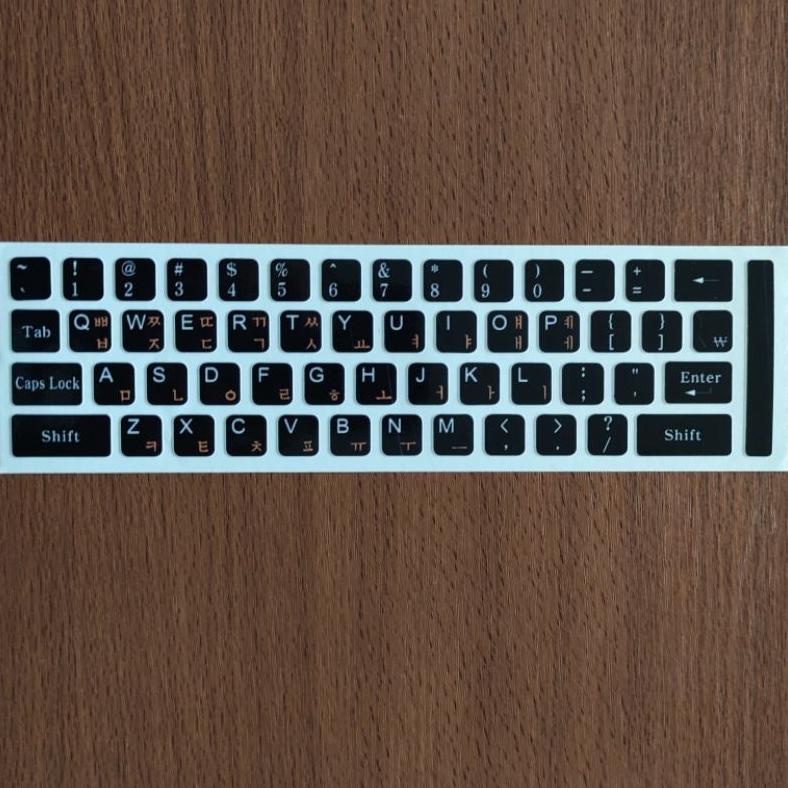 New Stiker Keyboard Korea Hangul / Hangeul