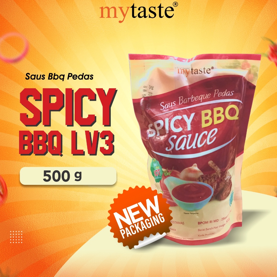 

[KODE PRODUK 6FL0T4449] MY TASTE BBQ Spicy Level 3 (500 gr)