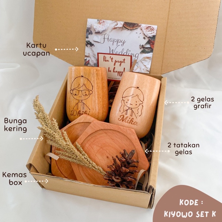 

11.11 FLASH SALE Kiyowo set / FREE UKIR GRAFIR NAMA / parcel lebaran / /hampers lebaran / Kado Pernikahan / Hampers Wedding / Kado Ultah / Kado Wisuda / Hadiah Aesthetic / Hampers Ultah / Hampers Unik / Wedding Gift / Kado Birthday / Kado natal / Parcel