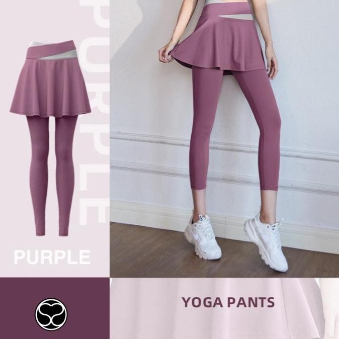 SecondShape - ROK Legging  Import Olahraga Wanita Sport Yoga Pants