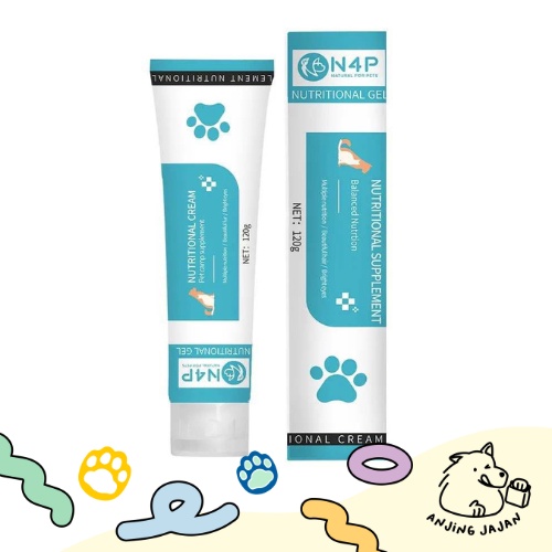 Vitamin N4P Nutrition Gel 120gr untuk Anjing dan Kucing | Pet Nutritional Supplement Multivitamin