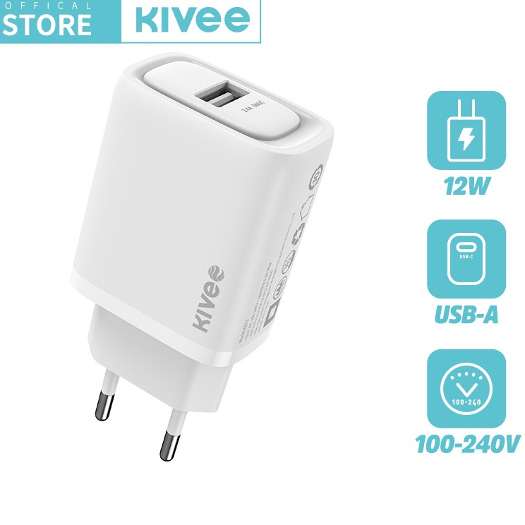 KIVEE Kepala Charger adapter fast charging 12W 18W 22.5w 5.0A original for xiaomi oppo ‣ SLB.9Jn23o