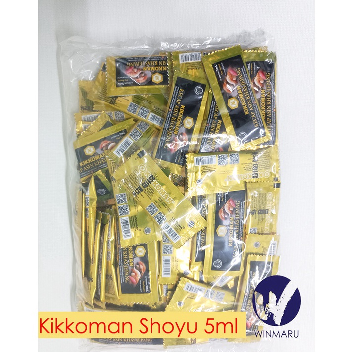 

Harga Diskon Kikkoman Kecap Jepang - Soy Sauce Sachet 5ml isi 100 pcs DI8