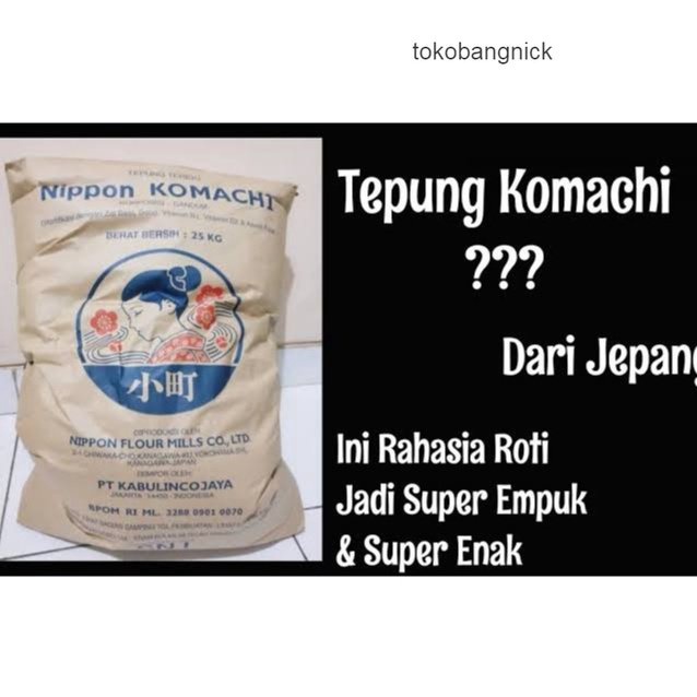 

Miliki Tepung Komachi 1kg RM7