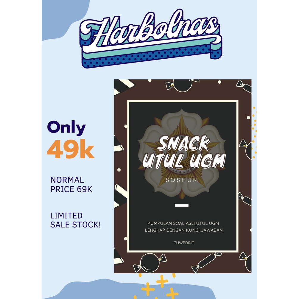 ➨ SNACK UTUL UGM 2023 by Cuwprint 75