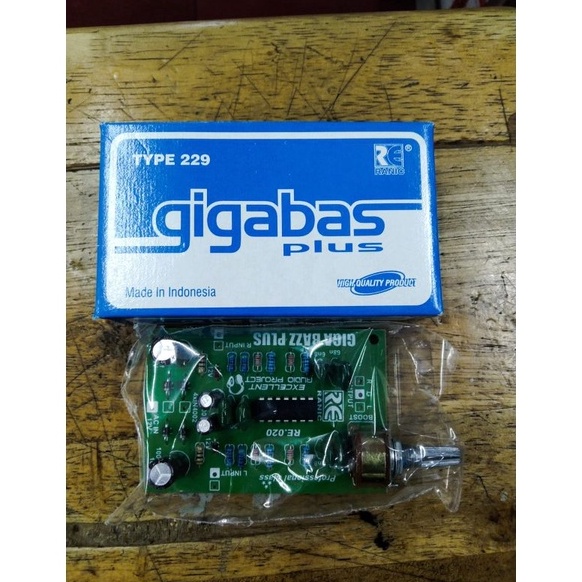 Paling Popular.. KIT GIGABASS PLUS PSU GIGA BASS BAS LM324 GIGABAZZ PENAMBAH BASS LOW LM 324 VGD