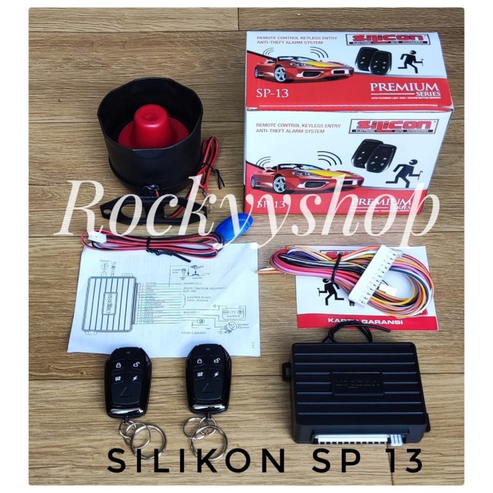 Alarm mobil Merek Silicon type SP 880