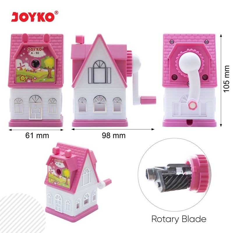 

SHARPENER/SLIPER/ONGOTAN/RAUTAN PUTAR MEREK JOYKO A-92 RUMAH