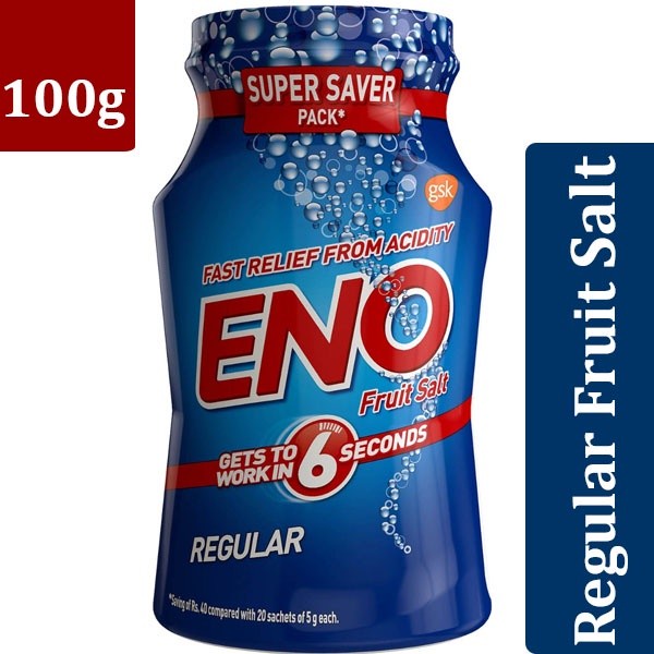 

Eno Fruit Salt Reguler Botol 100G / Garam Buah / Gembang Kue