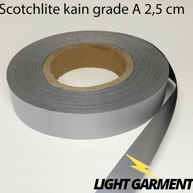 

Viral Scotchlite Skotlet Scotlight Pita Pemantul Cahaya Kain Jahit A 2,5 Cm Per Roll
