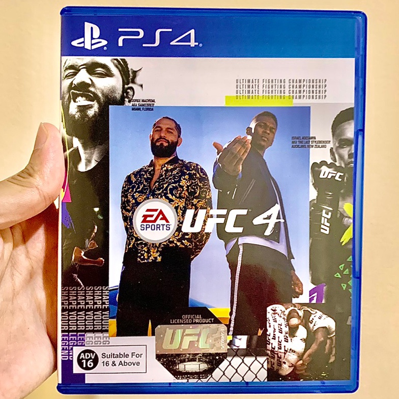 [Art. K69L] Kaset UFC 4 Ps4 Ps5 Original Sony Playstation Game Ufc4 Ps 4 5 Gulat bebas khabib nurmag