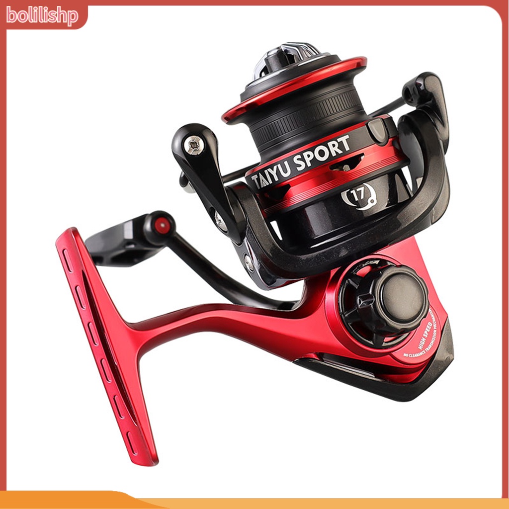 [Bolilishp] spinning Reel Waterproof Alat Pancing Tangan Kiri/Kanan Operasi Sederhana Portable Sea Fishing Wheel Perlengkapan Memancing Luar Ruangan