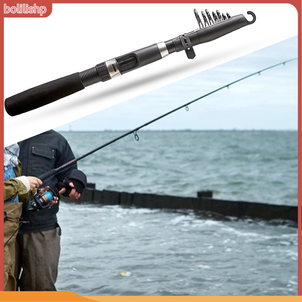 [Bolilishp] 1.8-3.6m Ergonomic Handle Ceramic Guiding Ring Flexible Spring Sensitive Tip Fiberglass Sea Rod Air Asin Air Tawar Telescopic Fishing Rod Untuk Pecinta Memancing