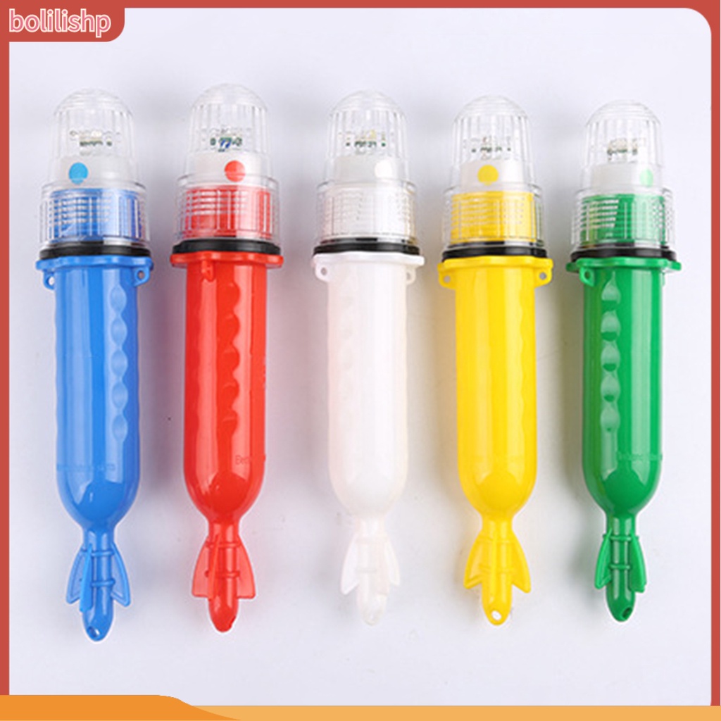 [Bolilishp] fishing Light Waterproof Attract Fish Intelligent Light Control Lampu Jaring Ikan LED Laut Lampu Sinyal Apung Untuk Memancing Malam Hari