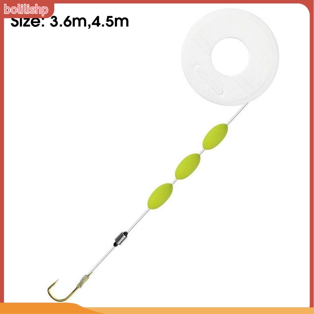 [Bolilishp] float Tali Pancing Fluorescence Float Anti Kusut Tradisional Memancing Rig Pancing Bobber Line Set Fishing Tackle