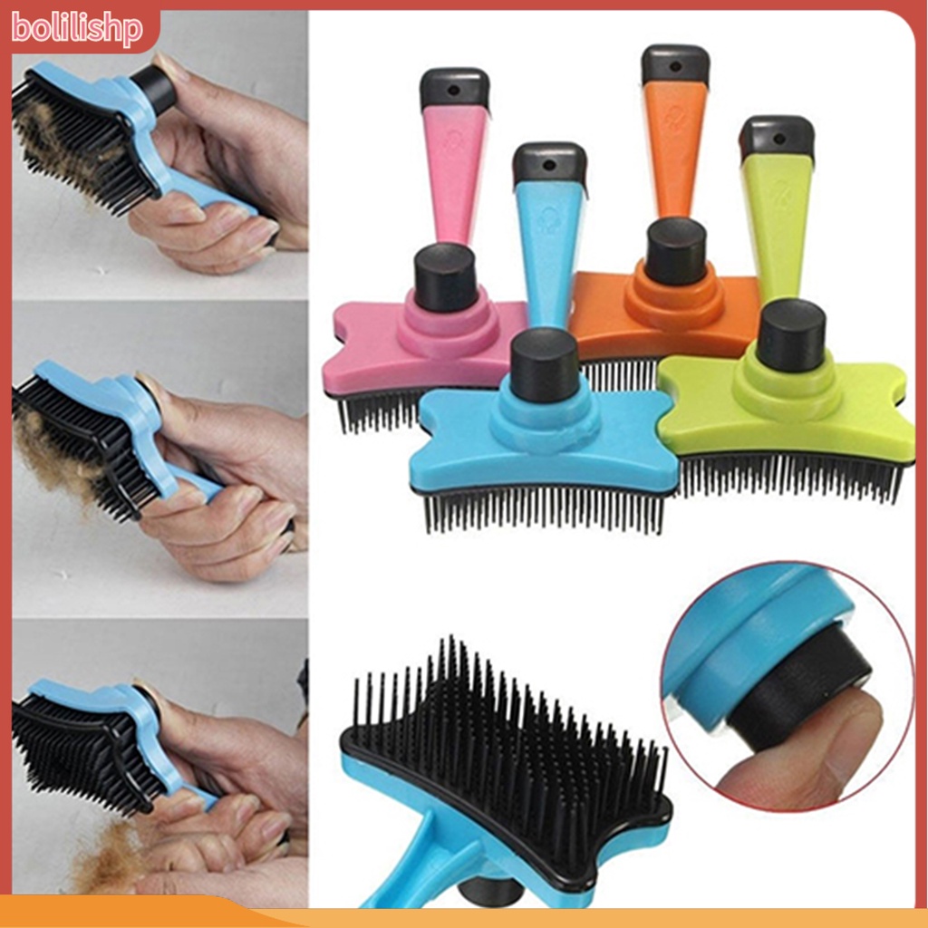 &lt;Bolilishp&gt; Sisir Grooming Bulu Anjing / Kucing Peliharaan Profesional