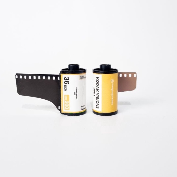 ☈Terkini➷ 6LQPA Roll Film 35mm Kodak Vision 3 200T (ECN-2) 36 exposure - The Good Grain A95 ❄Harga M
