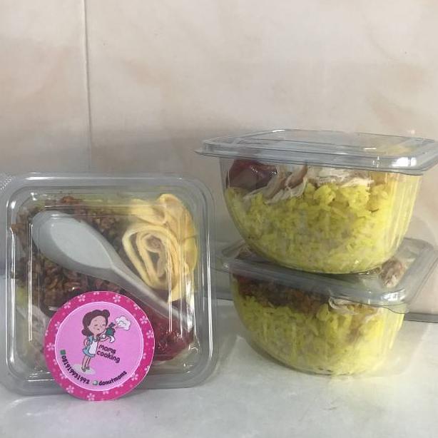 Terbaru (Isi 20Pcs - Mika Salad) Mika Salad/Mangkok Mika Salad Buah/Mika Nasi/Box Salad Uk.500Ml Kyx