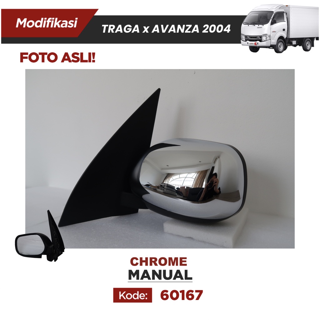 Modifikasi Spion Mobil Traga Housing Avanza/Xenia 2004 - Manual