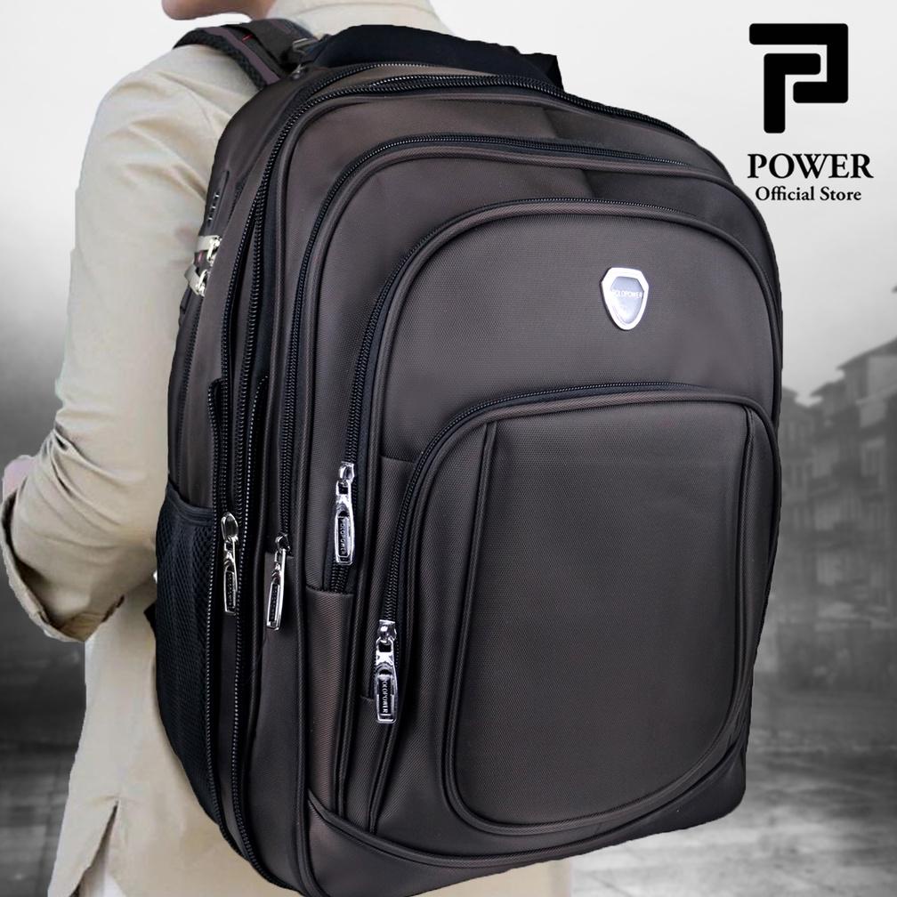 New Polo Power Tas Pria Ransel Laptop Backpack Expanding Import Tas Punggung Pria Ransel Polo Origin