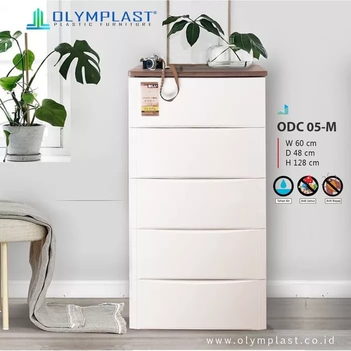 Drawer Cabinet Olymplast Odc 05 Modern Rak Baju Plastik Medan -Sherlyashope
