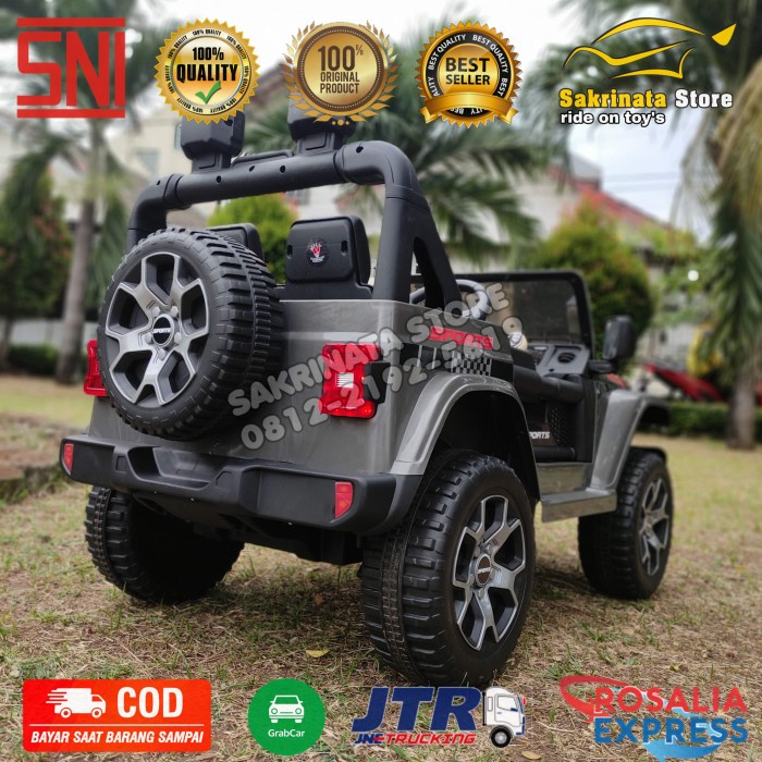 Mobil-Mobilan Aki Anak - Rubicon - Pmb 8288