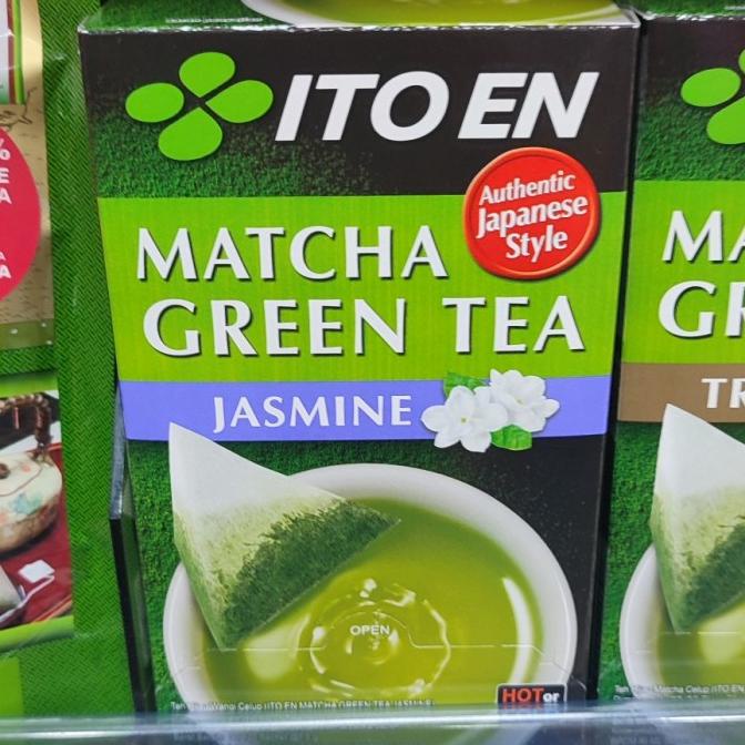 

;&;&;&;&] ITO EN MATCHA GREEN TEA JASMIN 20 TB BOX teh celup jepang