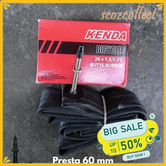 BAN DALAM KENDA 26 X 1.50/1.75 FV60 SEPEDA MTB FEDERAL 