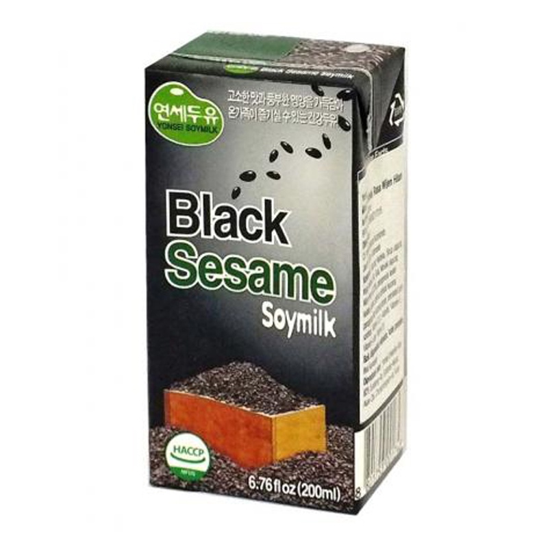 Yonsei Black Sesame Soy Milk 200 ml