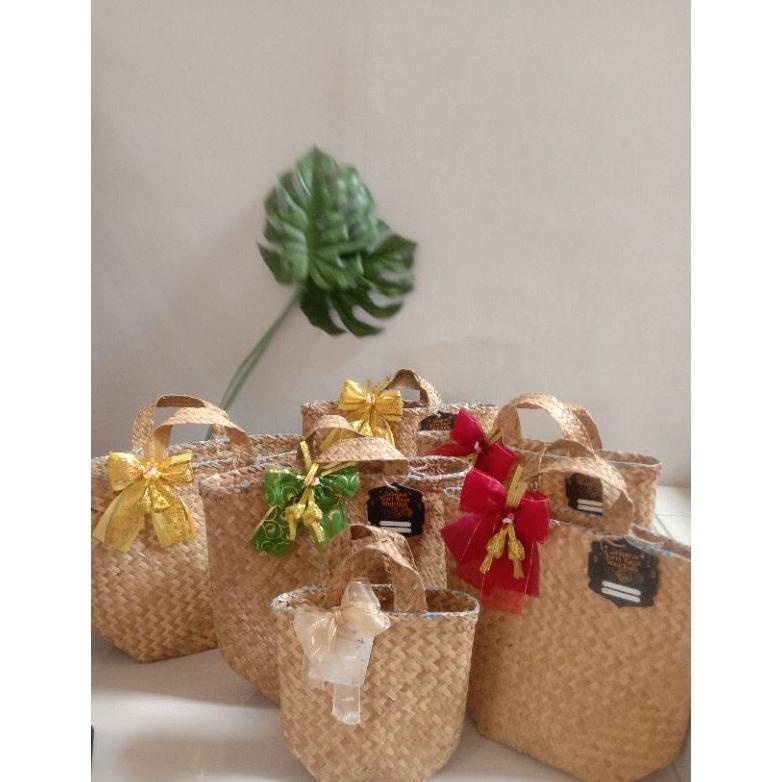 Terlaris Tas Anyaman Purun Hampers Lebaran Natal