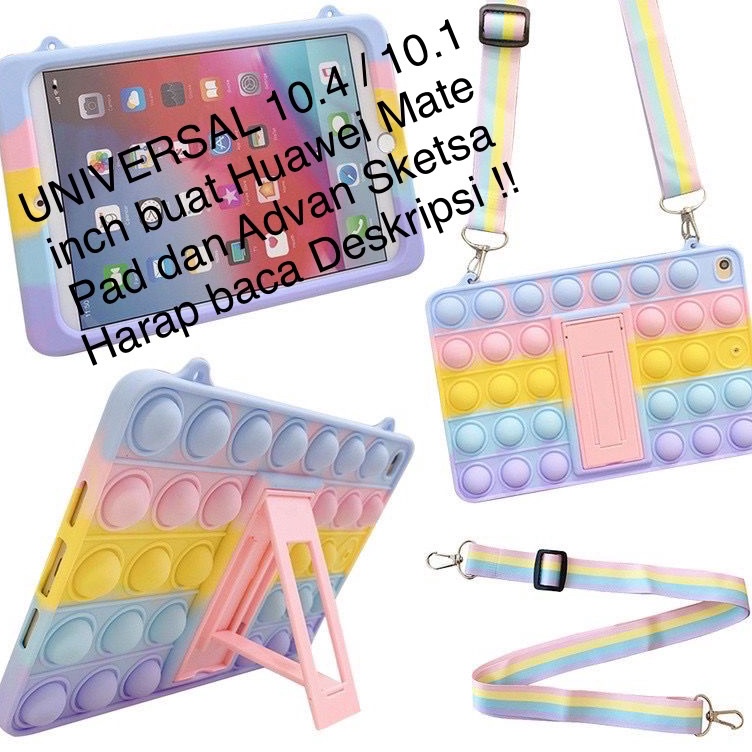 (J✉8D✓) Huawei Mate Pad 10.4 inch / Advan Sketsa 10.1 inch / Mi Pad 4 Plus UNIVERSAL Soft Case Child