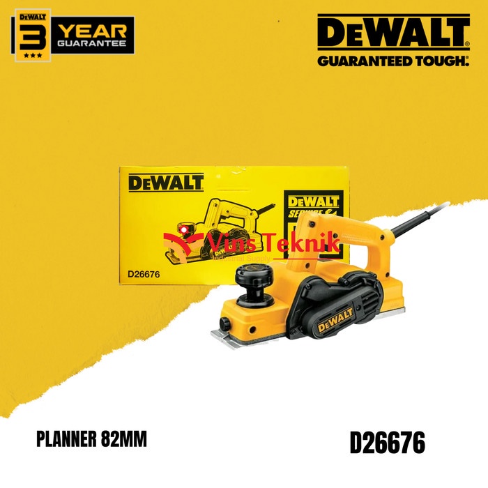 Terlaris Dewalt D 26676 Mesin Serut Kayu Ketam Planer Dewalt D26676