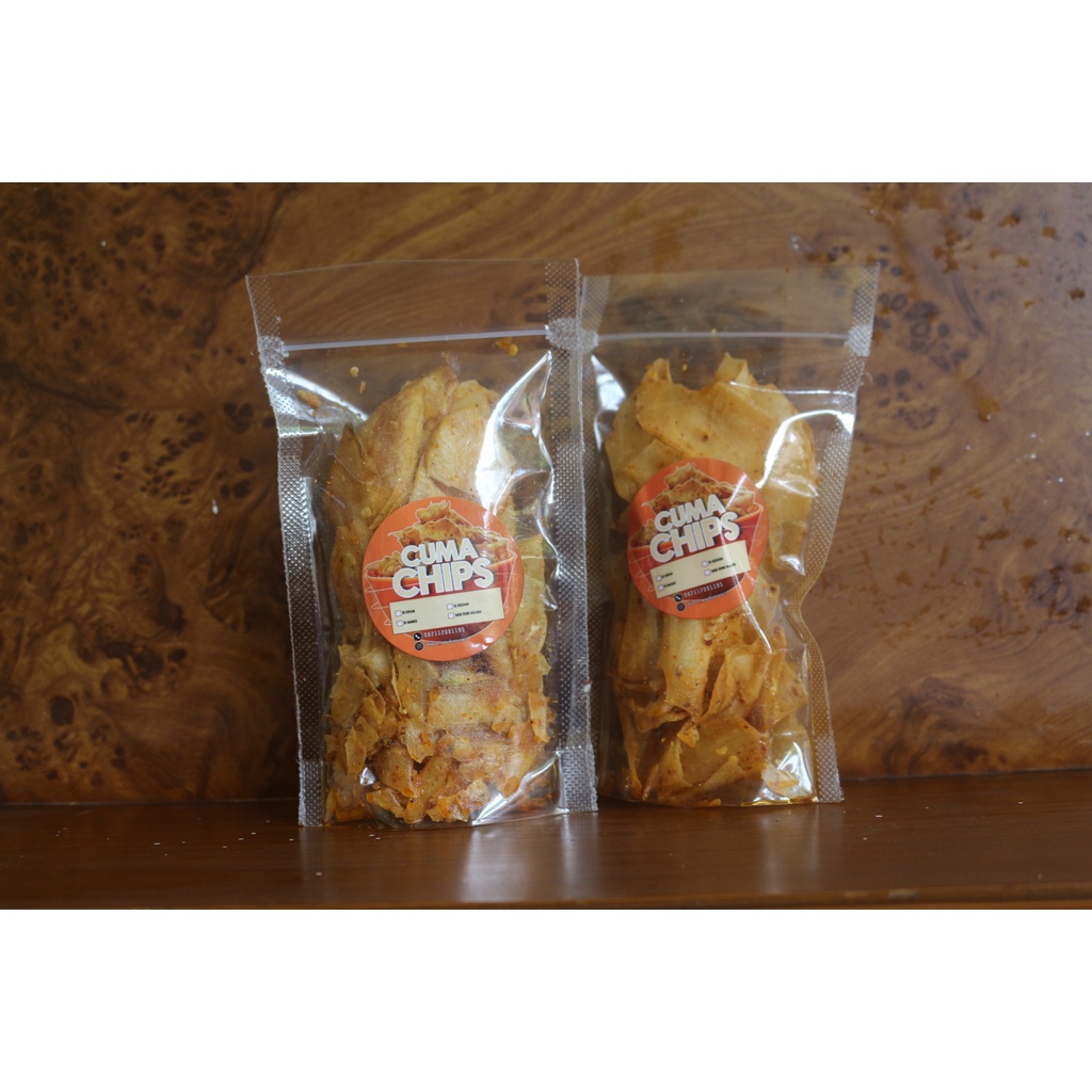 

KERIPIK SINGKONG/KERIPIK SINGKONG PEDAS (50gr)