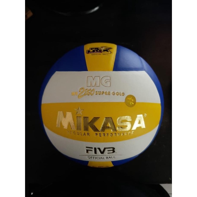 Bola Voli Mikasa MV2200 Supergold, Bola Volly International Kualitas Tinggi