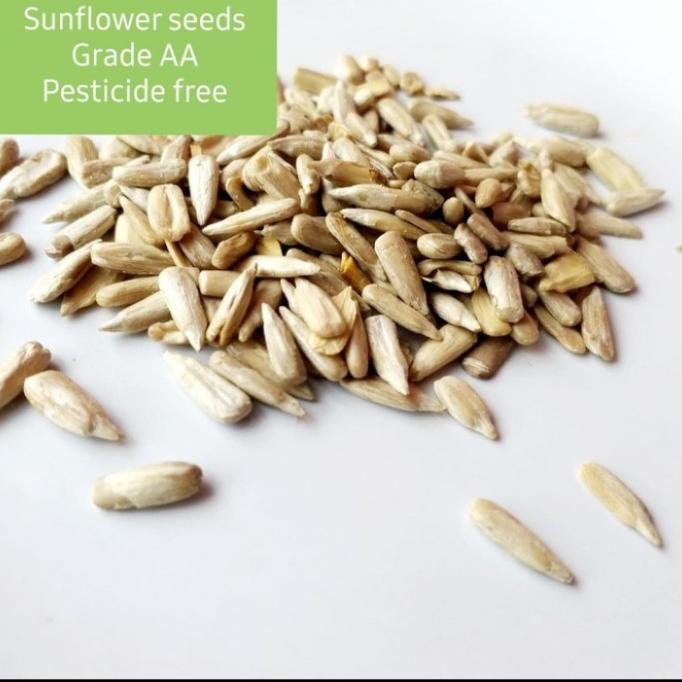 

Organic sunflower seed/ Biji Bunga Matahari kupas - 250 gram uru01