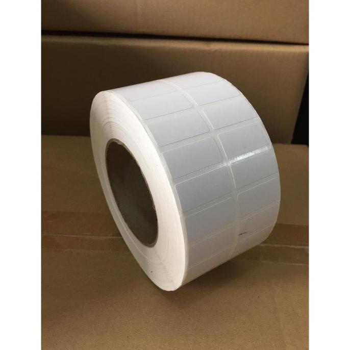 

Label Sticker Barcode 33x15mm Semicoated (2 Lines isi 10000Pcs)Core 3" rra01